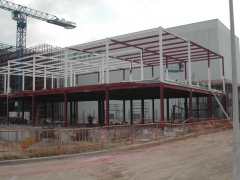Proteccion contra incendios de estructura metalica con pintura intumescente
