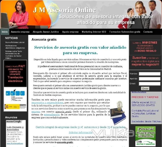 J M Asesoria Online WEB