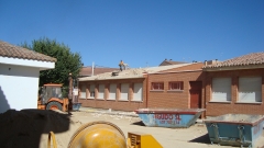 Desmontaje de cubierta de colegio en camarena -toledo-