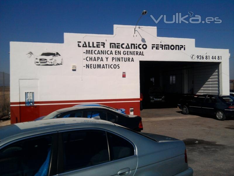 rótulo fachada taller fermonpi (carrión de cva)