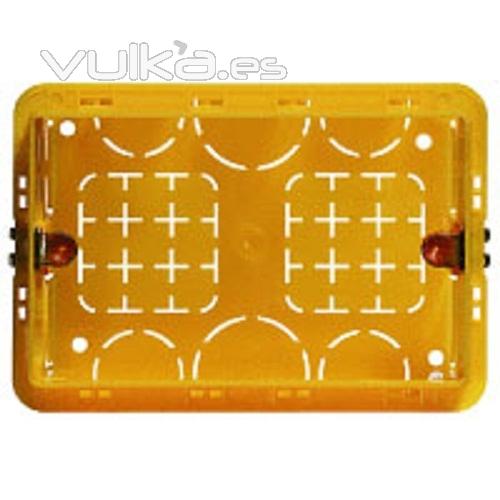 Caja Empotrable En Resina Para 3 Mdulos Serie Civil