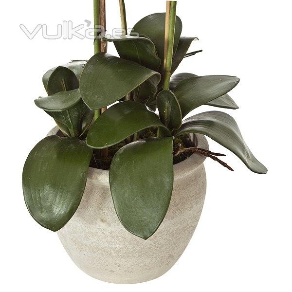 Plantas artificiales con flores. Planta orquidea artificial ramas bicolor 75 en La Llimona home (2)