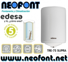Termo edesa  tre supra 50 litros  99eur