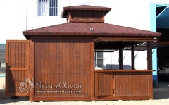 Chiringuito de madera modelo mojacar