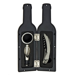 Set vino botella negro 24 en la llimona home (1)