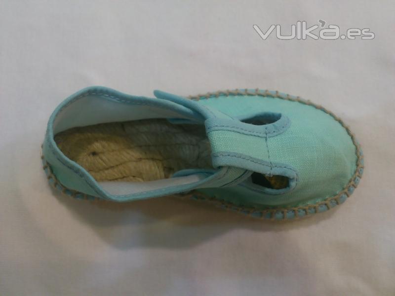 Sandalia esparto nios en colores, cierre velcro, 21,00 EUR