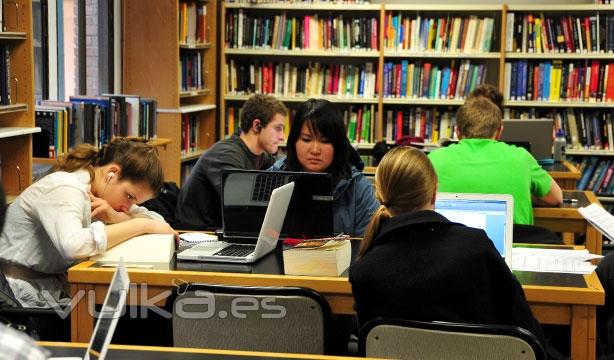 Estudiando intensamente antes de los examenes parciales