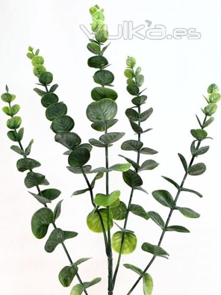 flores artificiales de plastico. Eucaliptus artificial de plastico verde oasisdecor.com