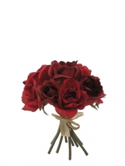 Flores artificiales de calidad. bouquet rosas artificiales pequeo oasisdecor.com