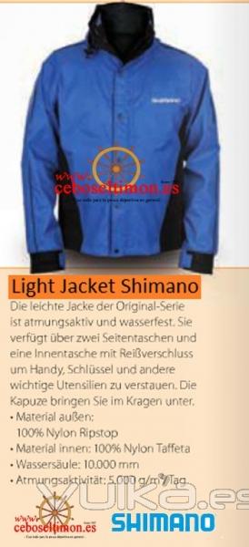 www.ceboeltimon.es - Light Jacket Shimano Modelo M-L