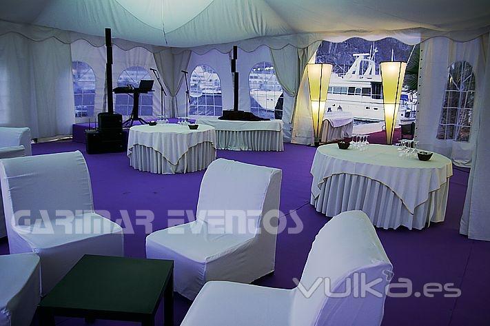 Mobiliario Chill-out para Boda