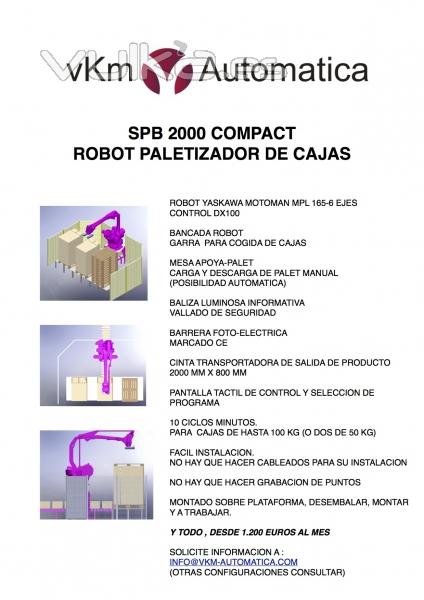 Paletizado de cajas