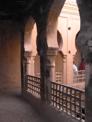 Interior kasbah  valle del draa