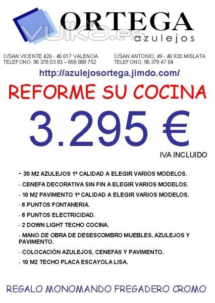 presupuesto reforma cocina