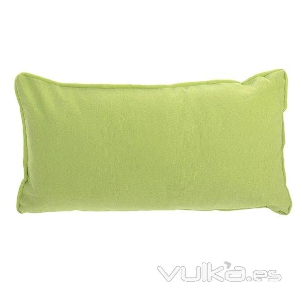 Hogar. Cojin living verde rectangular 25x45 en La Llimona home (1)