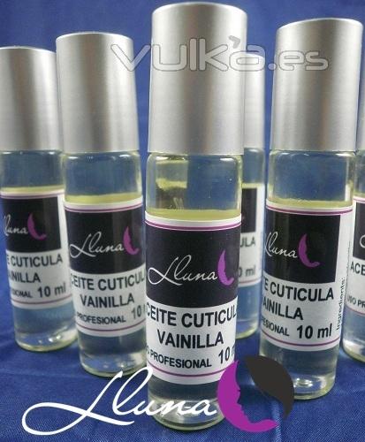 Aceite acondicionador de cutculas con aromas. Formato roll on. Cmodo e higinicoPlacas estamping n