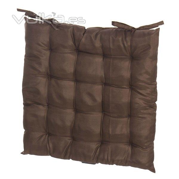 Hogar. Cojin silla lazos living chocolate 40x40 en La Llimona home