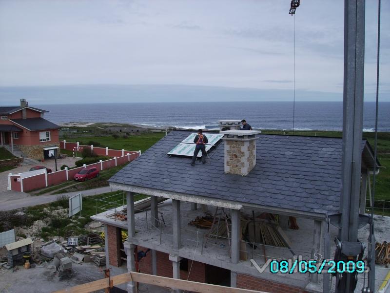 Placas solares Vaillant en chalet Burela - Lugo-