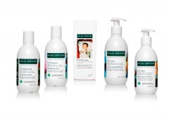 Linea de cosmetica natural para el bebe, respetuosa con su piel