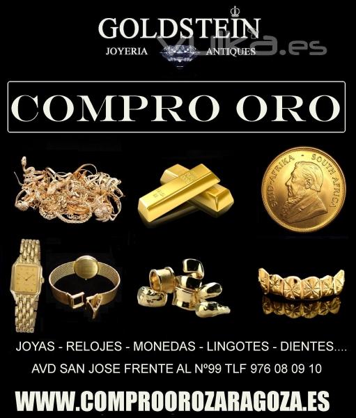 compro oro zaragoza joyeria goldstein