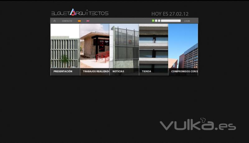 Pgina Web de Elgueta Arquitectos. Guadalajara
