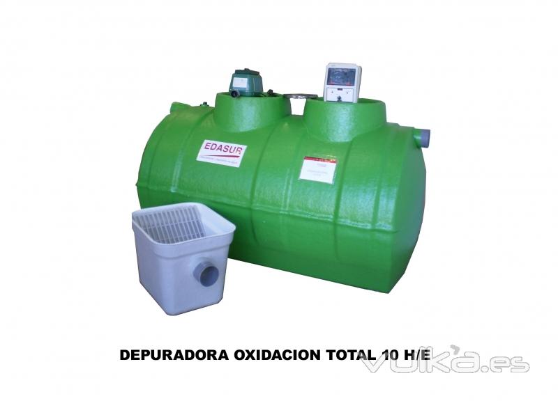 depuradora de oxidación total para 10 habitantes