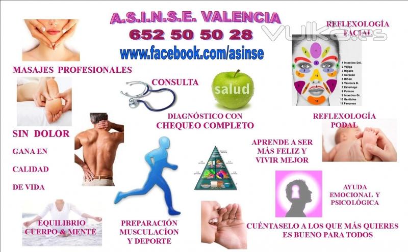 Cartel A.S.I.N.S.E. Consulta y Masaje 652 50 50 28