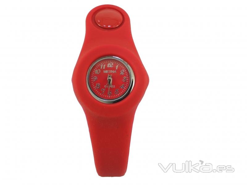 Reloj caucho rojo 20EUR