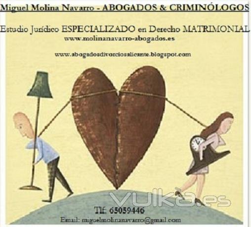 Abogados divorcios Alicante