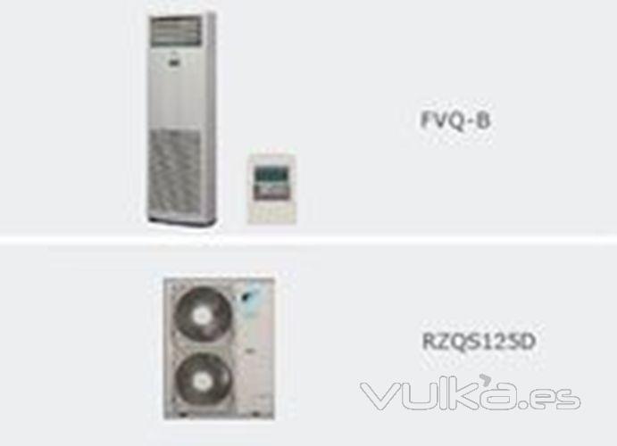 Aire acondicionado columna Sky Air Comfort Inverter Daikin VQS100B en www.nomascalor.es