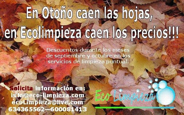 ofertas puntuales de www.eco-limpieza.com