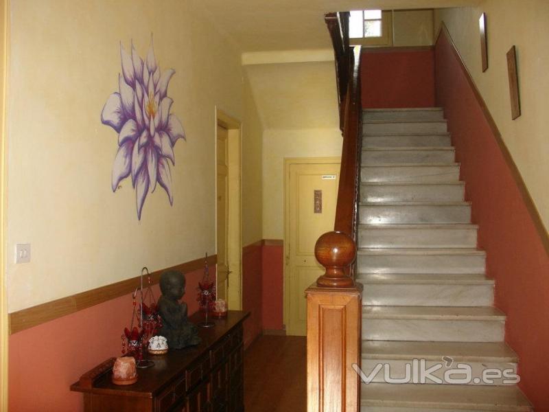 escalera habitaciones