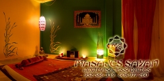 Sala 2.- Masajes en futón (thai, interactivo y parejas)