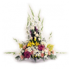 Arreglos funerarios flores para funerales corona de flores