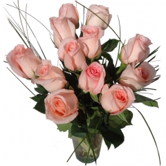 Regala rosas a domicilio ramo de rosas rosas para enviar flores online
