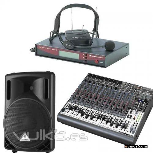 ALQUILER DE EQUIPOS DE SONIDO SONIVEN