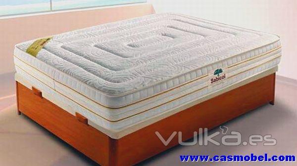 Colchon Sabicol modelo Mar, fabricado con una seleccion de las mejores materias primas: Soff de 6 cm