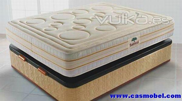 Colchon Sabicol modelo Viscoplus, fabricado con una seleccion de las mejores materias primas: Soff d