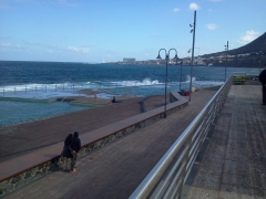 Bajamar, piscinas de agua salada, ruta guiada por el norte de tenerife