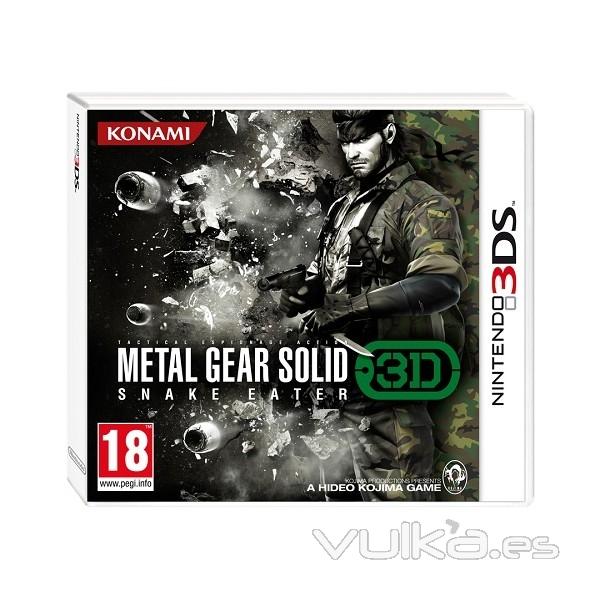 Metal Gear Solid: Snake Eater 3D Nintendo - 3DS |Lanzamiento 8-03-2012