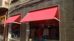 Toldo modelo punto recto