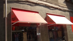 Toldo modelo punto recto