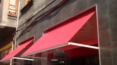 Toldo modelo punto recto