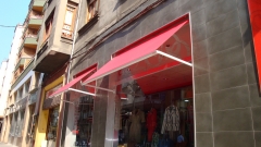 Toldo modelo punto recto