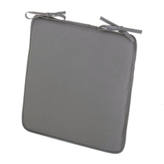 Cojin silla lazos waterpro gris 39x39 en la llimona home