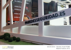 Stand paredes sicur 2012 ifema (madrid)