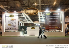 Stand paredes sicur 2012 ifema (madrid)