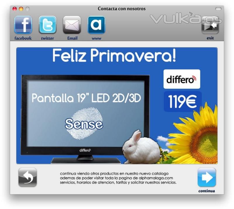 Pantalla TV 19