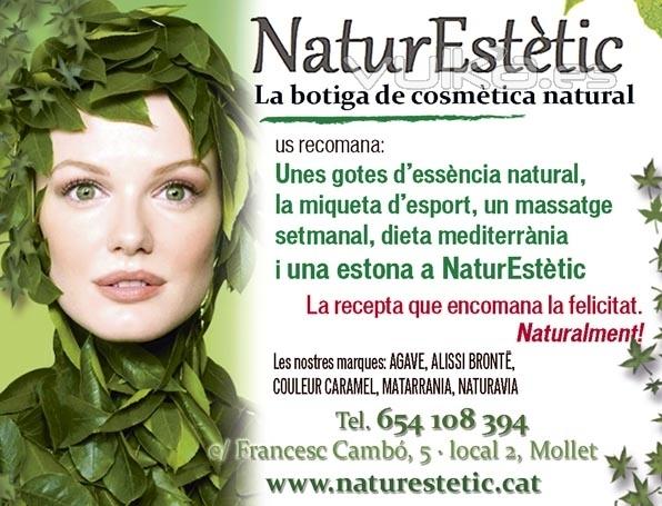 Centro de Belleza Natural. Cosmtica de Lujo. Mollet. Corme. Bio. Cosmtica Artesanal.