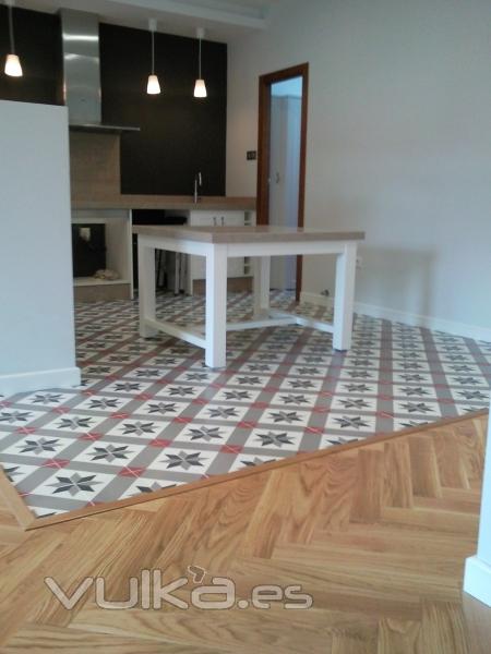 PARQUET FLOTANTE PARADOR TRENDTIME 3 ROBLE LIVING